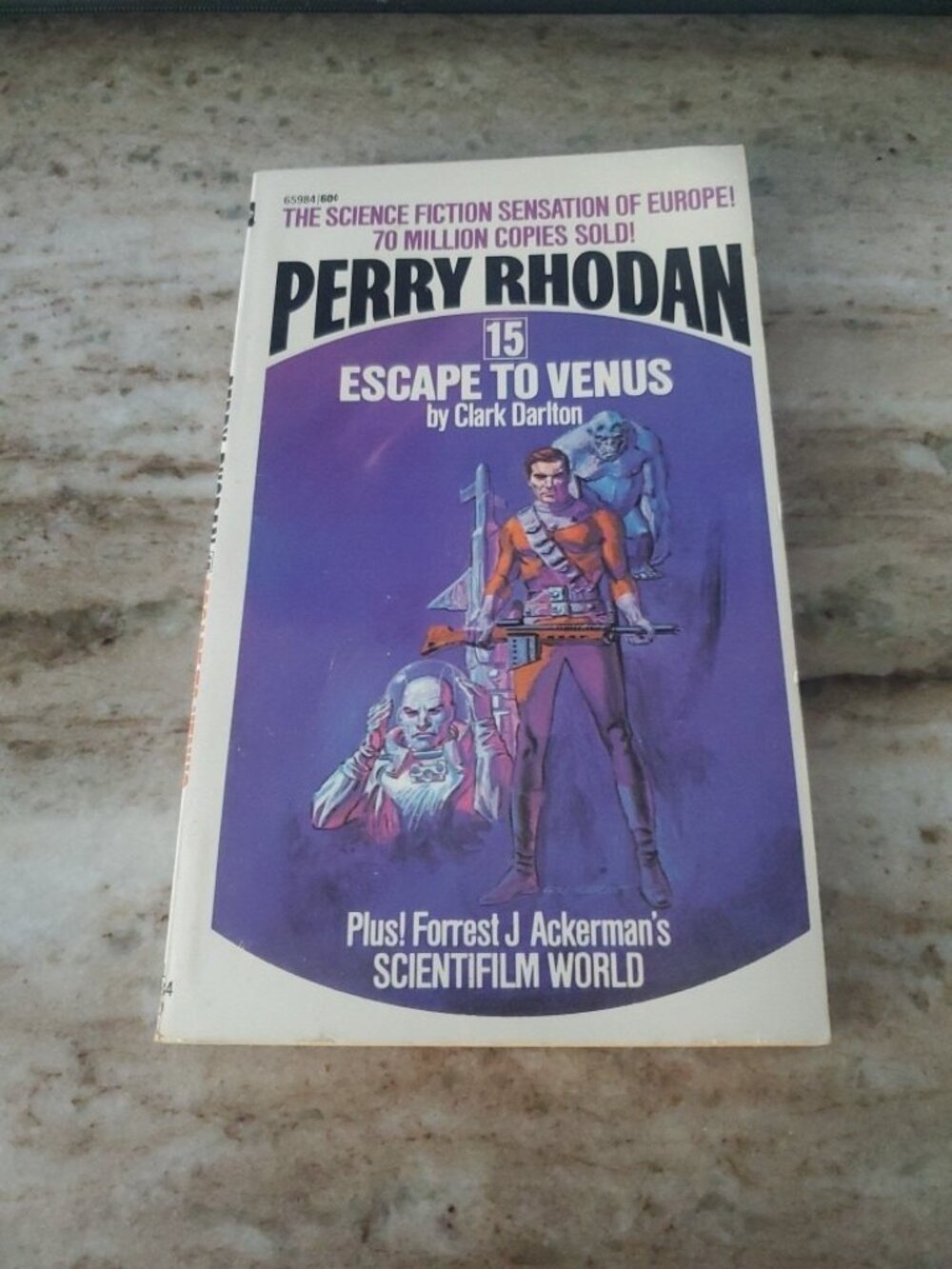 Book - Perry Rhodan #15: Escape to Venus 1st Print
